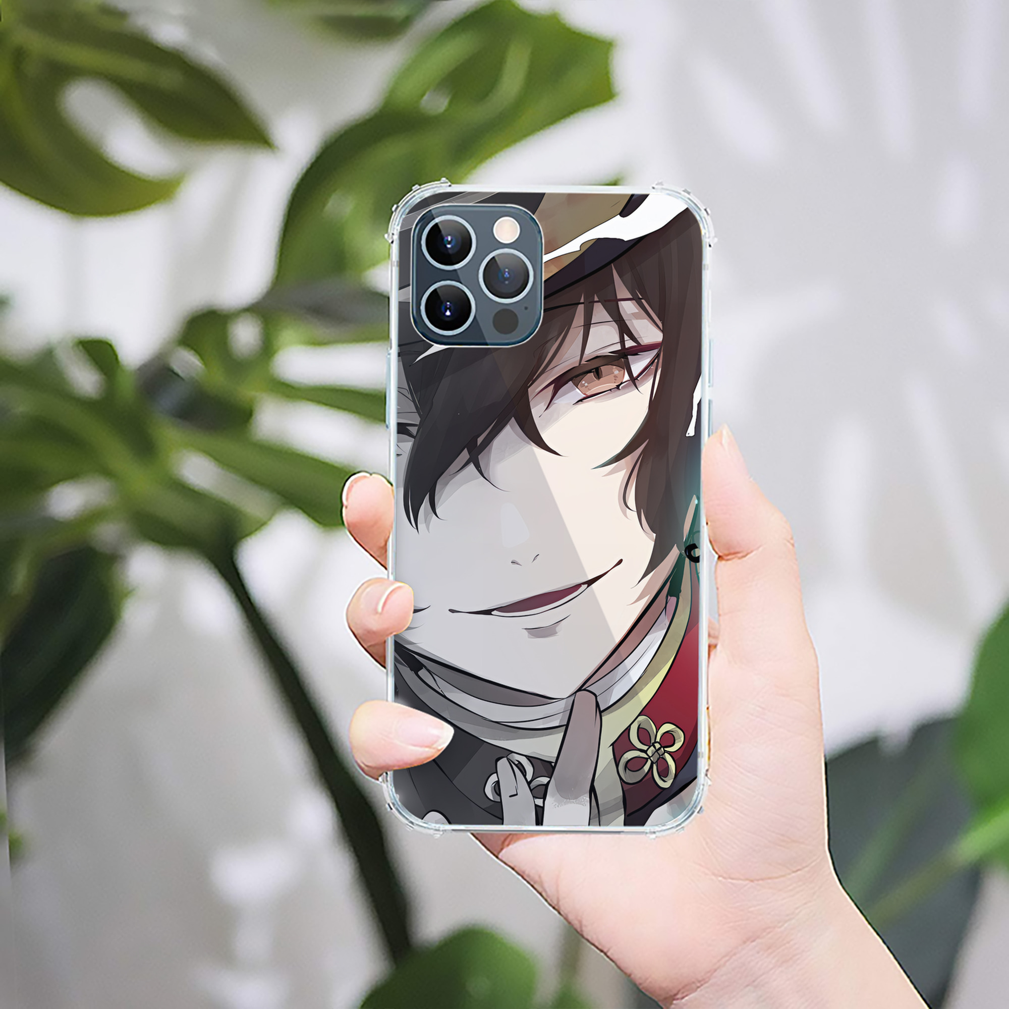 （画像用） 文豪ストレイドッグス Bungo Stray Dogs 【iPhone 12シリーズ対応】透明スマホケース（クリアソフトケース）